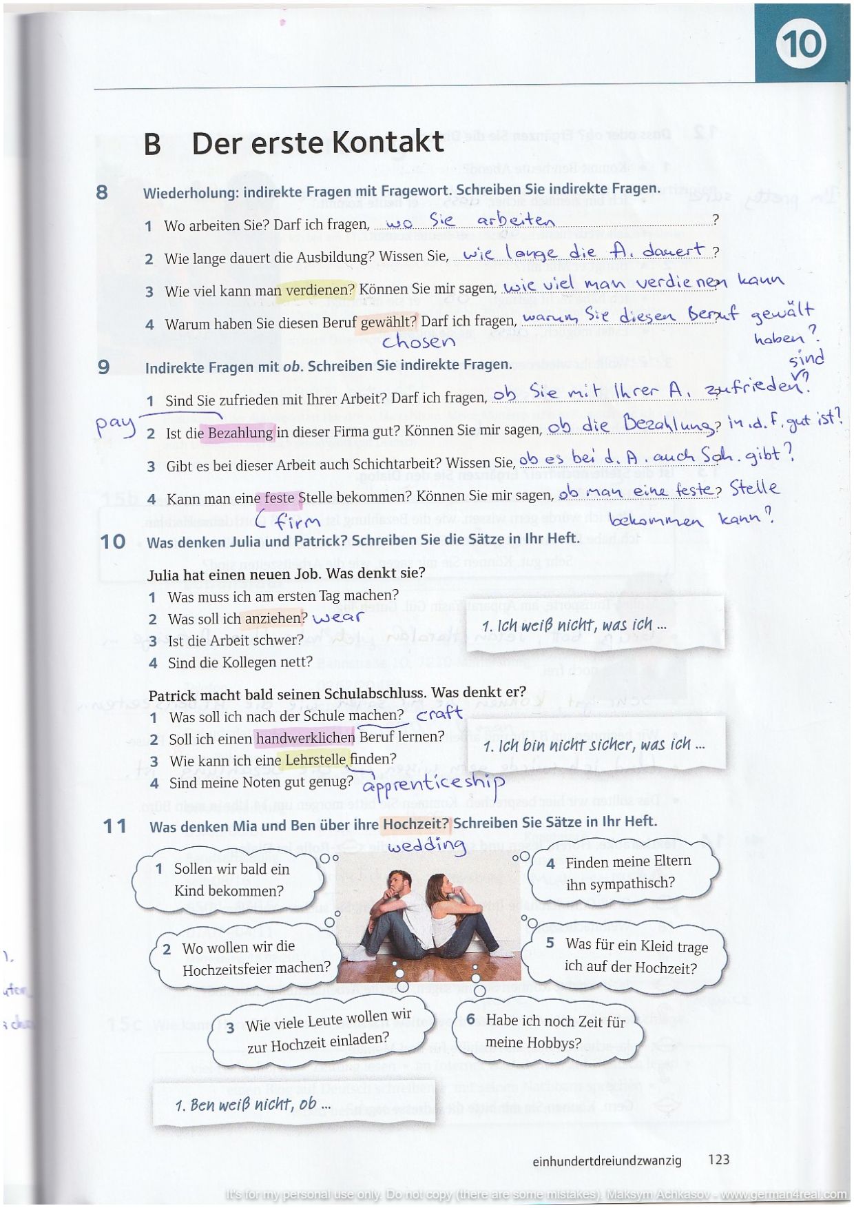 Pluspunkt A2 (Kursbuch) - page 123