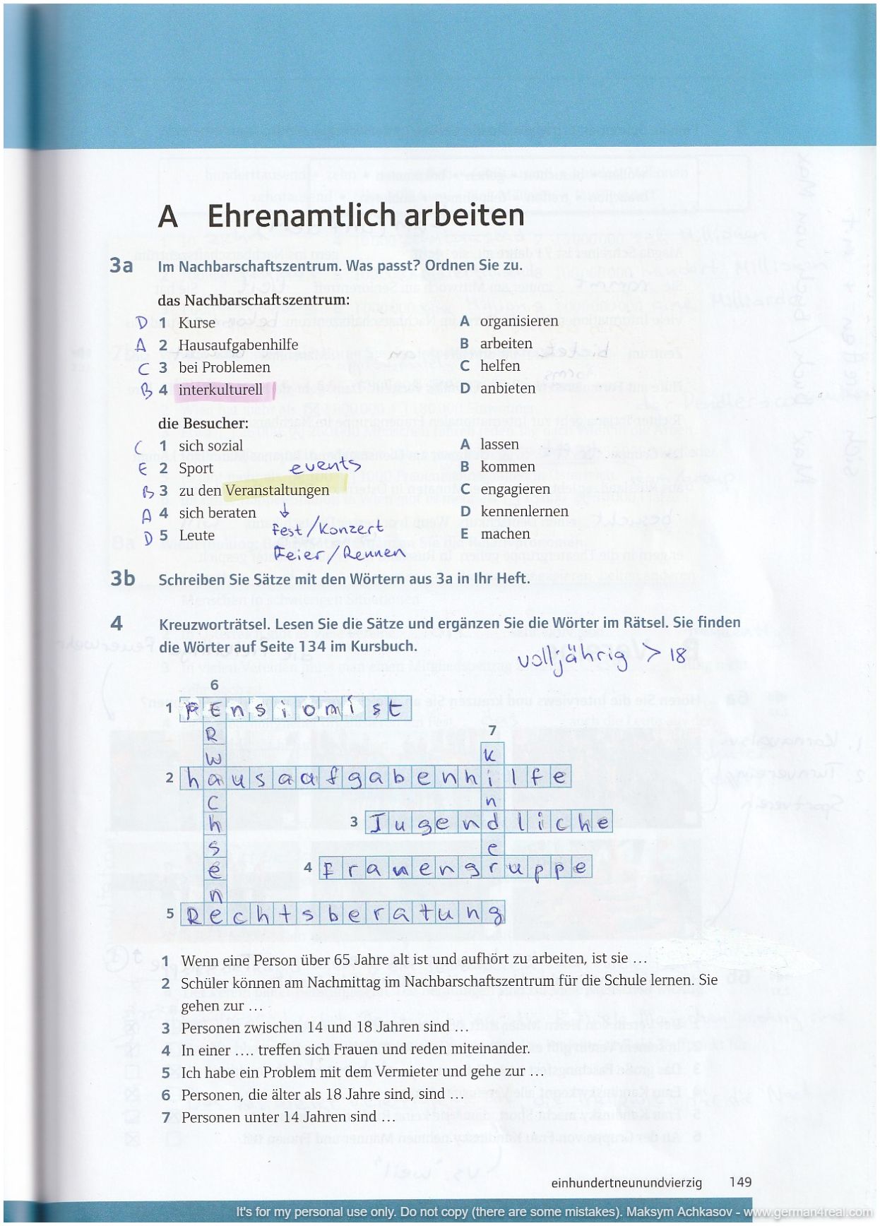 Pluspunkt A2 (Kursbuch) - page 149