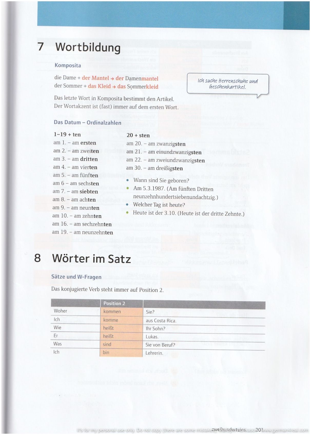 Pluspunkt A2 (Kursbuch) - page 201