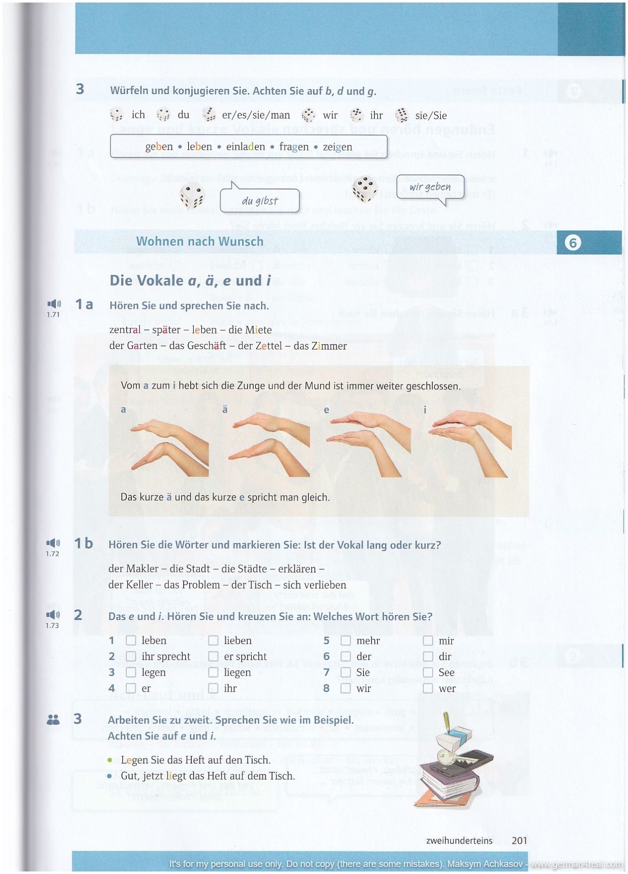 Pluspunkt A2 (Kursbuch) - page 201